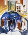 self portrait during eye disease ii 1930 Edvard Munch